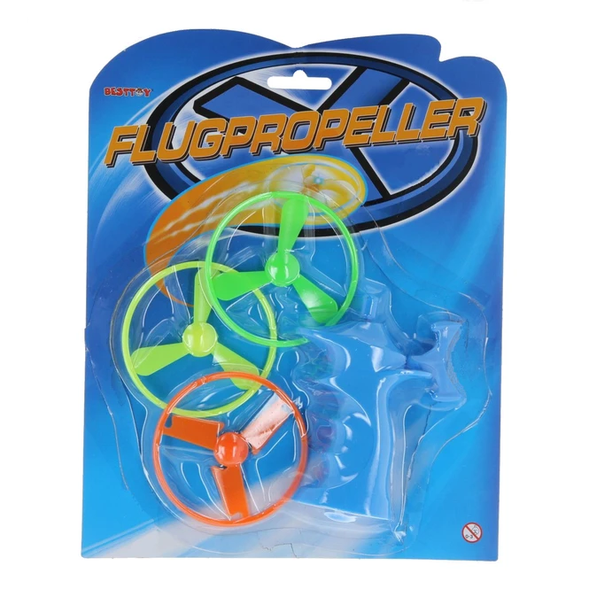 Besttoy - Flugpropeller - Starter Inkl. 3 Rotorblättern 3 Besttoy - Flugpropeller - Starter Inkl. 3 Rotorblättern