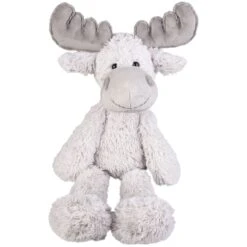 Elch - Aus Plüsch - Ca. 30 Cm - Grau 5 Elch - Aus Plüsch - Ca. 30 Cm - Grau -Geschäft Zur Auswahl Von Modespielzeugen 221364