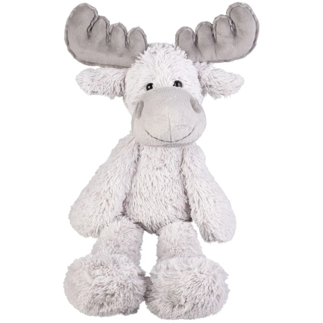 Elch - Aus Plüsch - Ca. 30 Cm - Grau 4 Elch - Aus Plüsch - Ca. 30 Cm - Grau – Bild 2