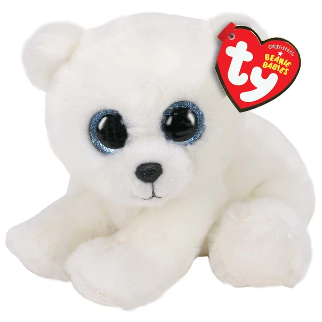 Beanie Babies - Polarbär Ari - 20 Cm - Ty 3 Beanie Babies - Polarbär Ari - 20 Cm - Ty