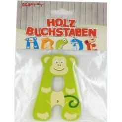 Besttoy - Holzbuchstabe - A - Grün