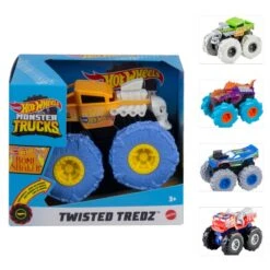 MATTEL Hot Wheels Monster Trucks - Twisted Tredz - 1 Stück -Geschäft Zur Auswahl Von Modespielzeugen 226532 titel