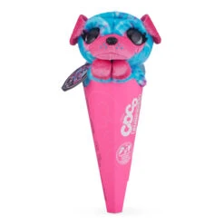 Zuru COCO Cones Neon - Plüschtier In Der Tüte - Mops Poppy -Geschäft Zur Auswahl Von Modespielzeugen 230976 4894680017016 zuru pluesch coco cones neon mops 01