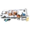 Dickie Hymer Camping Van Mit Zubehör - Camper Set -Geschäft Zur Auswahl Von Modespielzeugen 231258 4006333075377 camper set dickie 02