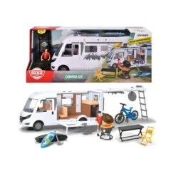 Dickie Hymer Camping Van Mit Zubehör - Camper Set -Geschäft Zur Auswahl Von Modespielzeugen 231258 4006333075377 camper set dickie 06