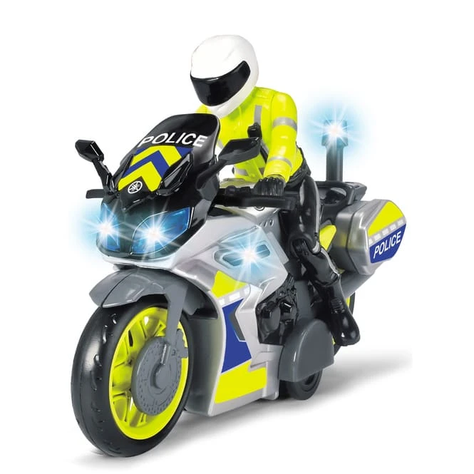 Dickie - Polizei Motorrad Blau-silber 3 Dickie - Polizei Motorrad Blau-silber