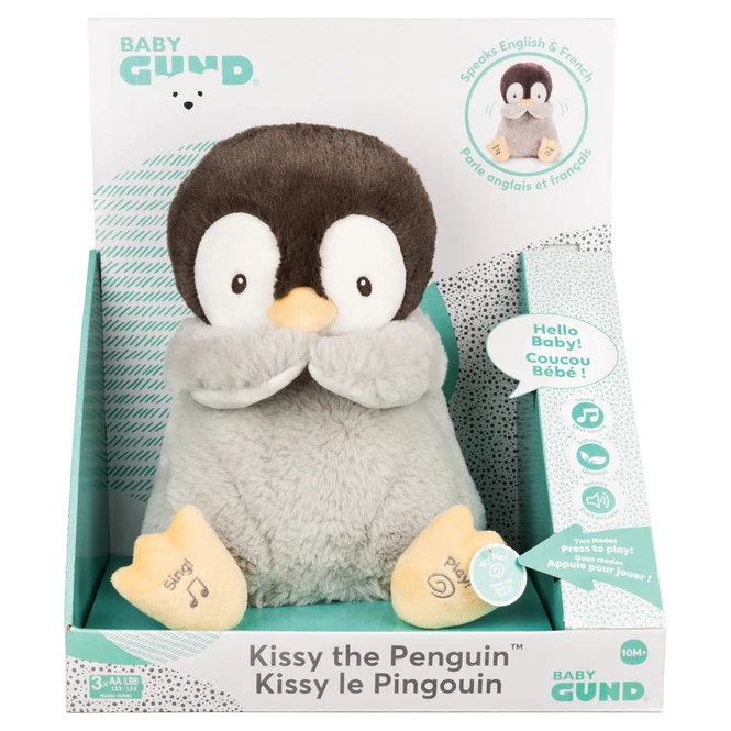 SPIN MASTER Baby Gund - Kissy Der Pinguin 3 SPIN MASTER Baby Gund - Kissy Der Pinguin