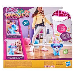 Hasbro FurReal Friends - Rockalots - Interaktives Hündchen -Geschäft Zur Auswahl Von Modespielzeugen 235748 5010993931811 hasbro furreal frf rockalots4