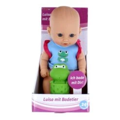 Besttoy - Badepuppe - Luisa Mit Badetier - 1 Stück -Geschäft Zur Auswahl Von Modespielzeugen 237479 4016096431303 Besttoy Luisa mit Badetier 01