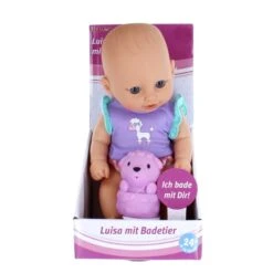 Besttoy - Badepuppe - Luisa Mit Badetier - 1 Stück -Geschäft Zur Auswahl Von Modespielzeugen 237479 4016096431303 Besttoy Luisa mit Badetier 03