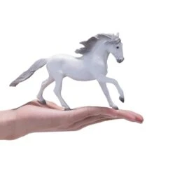 Besttoy - Farmland - Lusitano Hengst - Weiß - Spielfigur