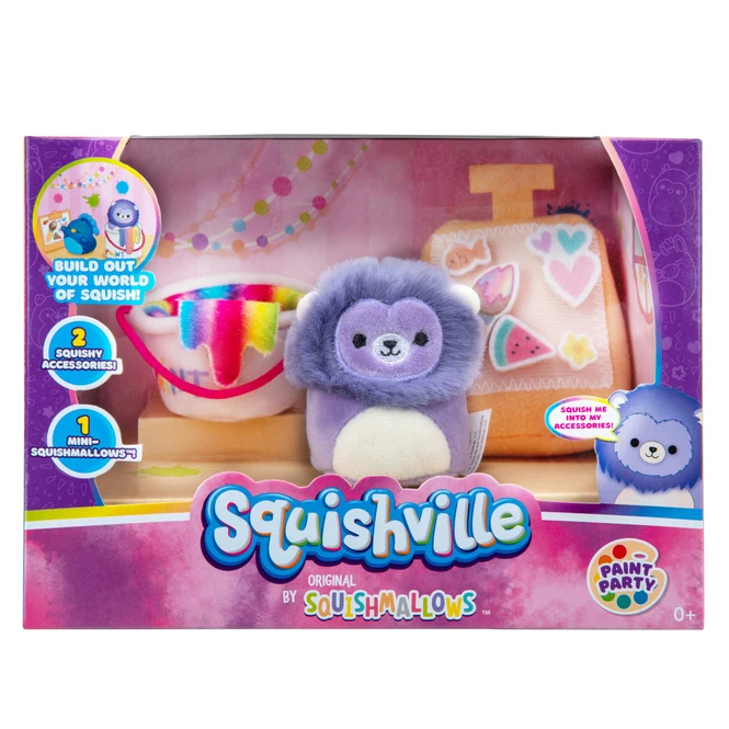 Squishville - Malstunde Spielset 3 Squishville - Malstunde Spielset