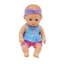 Besttoy - Badebaby - Ca. 25 Cm - 1 Stück -Geschäft Zur Auswahl Von Modespielzeugen 241590 4016096446260 besttoy babypuppe mit badetier luisa 01