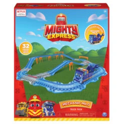 SPIN MASTER Mighty Express - Schienen Set Mit Push-and-Go Zug Mechaniker Milo -Geschäft Zur Auswahl Von Modespielzeugen 242080 778988359761 spin master mighty express train track 02