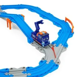 SPIN MASTER Mighty Express - Schienen Set Mit Push-and-Go Zug Mechaniker Milo -Geschäft Zur Auswahl Von Modespielzeugen 242080 778988359761 spin master mighty express train track 04