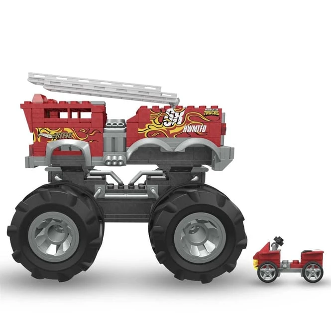 MATTEL MEGA Hot Wheels - 5 Alarm Monster Truck & Feuerwehrfahrzeug 3 MATTEL MEGA Hot Wheels - 5 Alarm Monster Truck & Feuerwehrfahrzeug