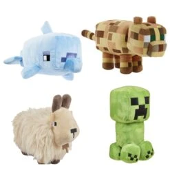 MATTEL Minecraft - Plüschfigur- Verschiedene Ausführungen - 21 Cm - 1 Stück -Geschäft Zur Auswahl Von Modespielzeugen 246358 887961993448 mattel minecraft plueschfiguren 11fs 03