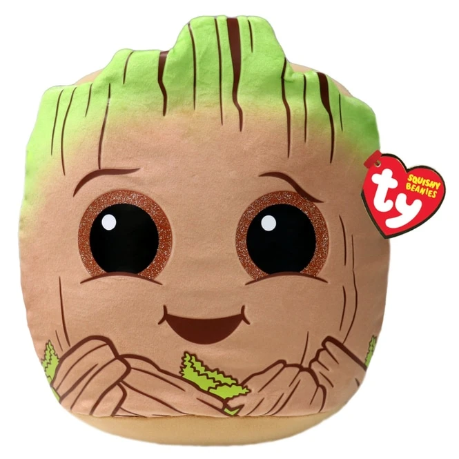 Marvel - Ty Squishy Beanies - Plüsch Kissen Groot - Ca. 31 Cm 3 Marvel - Ty Squishy Beanies - Plüsch Kissen Groot - Ca. 31 Cm