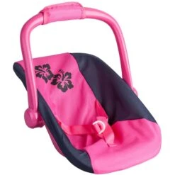 Besttoy - Puppen Autositz - Verschiedene Modelle -Geschäft Zur Auswahl Von Modespielzeugen 4016096210458 puppen autositz hibiskusbluete