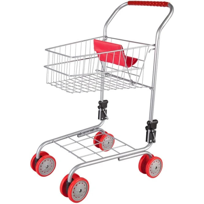 Besttoy - Einkaufswagen Für Puppen-Muttis - Rot 3 Besttoy - Einkaufswagen Für Puppen-Muttis - Rot