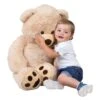 Besttoy - XL Plüsch-Bär - Beige - Ca. 100 Cm -Geschäft Zur Auswahl Von Modespielzeugen 4016096272456 plueschbaer beige 01 2
