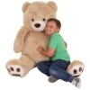Besttoy - XXL Plüsch-Bär Mit Tatzen - Beige - Ca. 135 Cm 1 Besttoy - XXL Plüsch-Bär Mit Tatzen - Beige - Ca. 135 Cm -Geschäft Zur Auswahl Von Modespielzeugen 4016096302863 199730