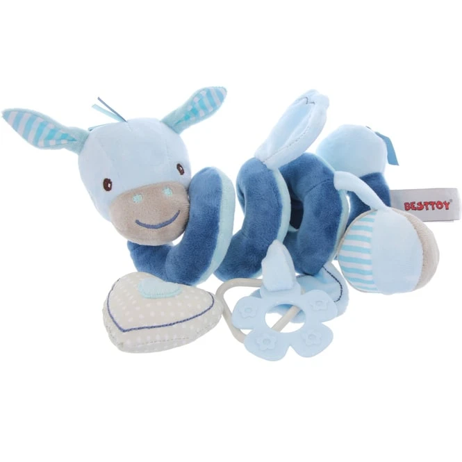 Besttoy - Plüsch Spirale - Blau 3 Besttoy - Plüsch Spirale - Blau