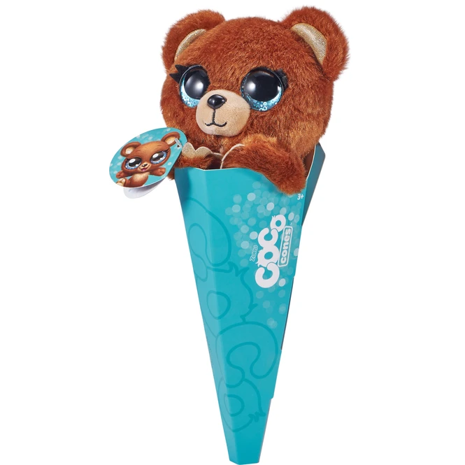 Zuru COCO Cones - Plüsch-Tier In Der Tüte - Bär Felix 4 Zuru COCO Cones - Plüsch-Tier In Der Tüte - Bär Felix – Bild 2