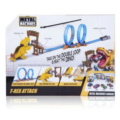 Zuru Metal Machines Rennbahn - T-Rex Attack - Ca. 3,6m 13 Zuru Metal Machines Rennbahn - T-Rex Attack - Ca. 3,6m -Geschäft Zur Auswahl Von Modespielzeugen 6702 metalmachines t rexattack 04