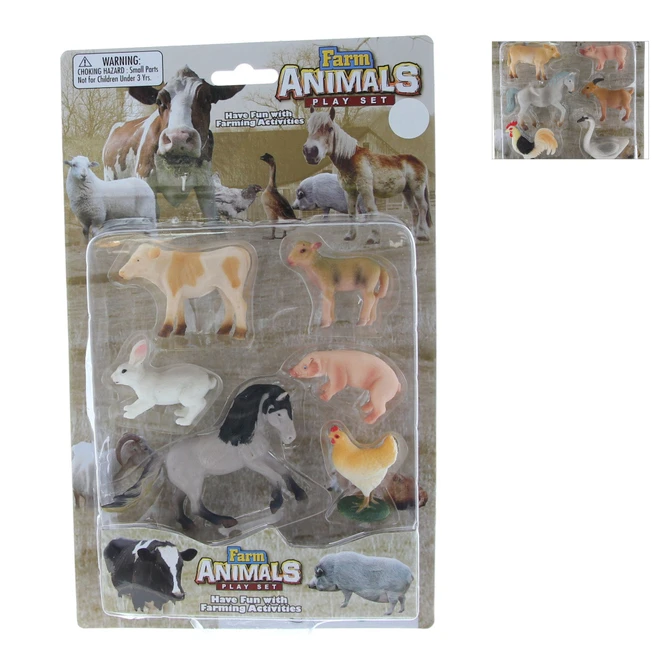 Besttoy - Farmtiere Spielset - 6 Figuren 5 Besttoy - Farmtiere Spielset - 6 Figuren – Bild 3