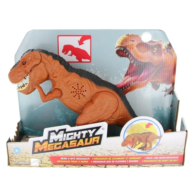 Mighty Megasaur - Bend & Bite T-Rex - Braun Oder Grün 4 Mighty Megasaur - Bend & Bite T-Rex - Braun Oder Grün – Bild 2