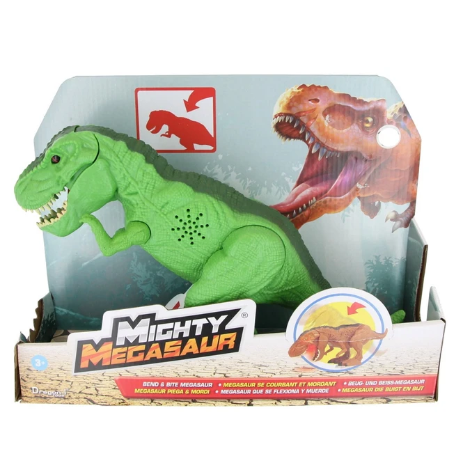 Mighty Megasaur - Bend & Bite T-Rex - Braun Oder Grün 3 Mighty Megasaur - Bend & Bite T-Rex - Braun Oder Grün